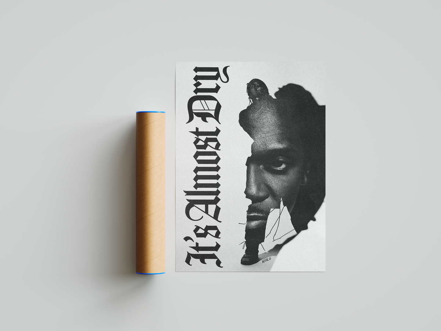 Pusha T 'Almost Dry' Poster