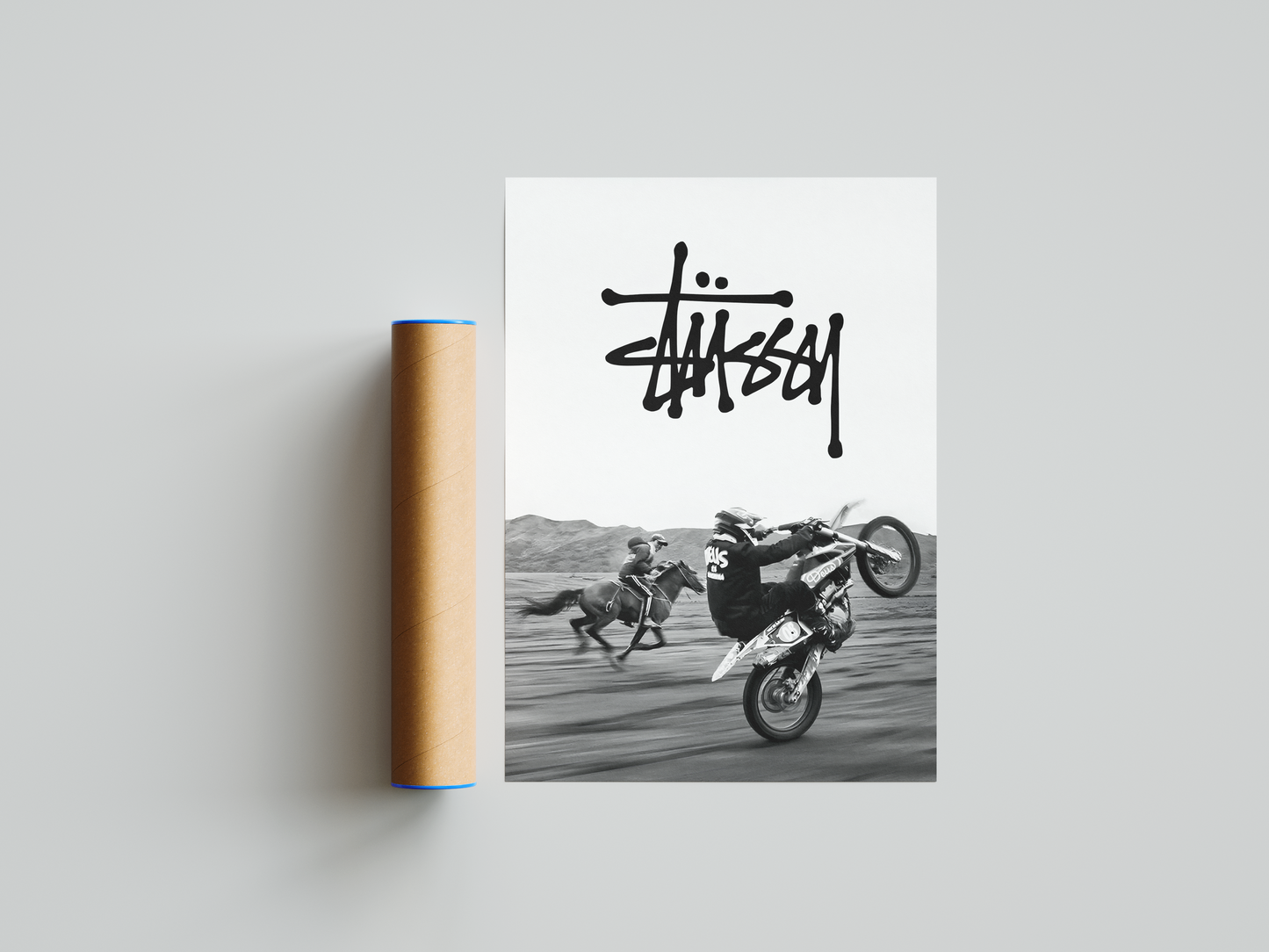 Stussy Motorbike Poster