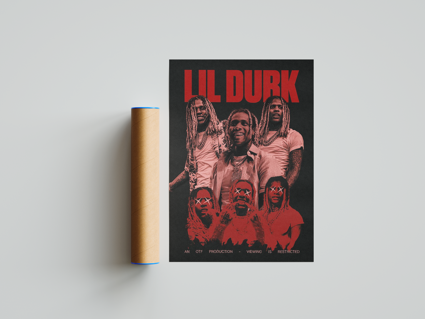 Lil Durk 'Restricted' Poster