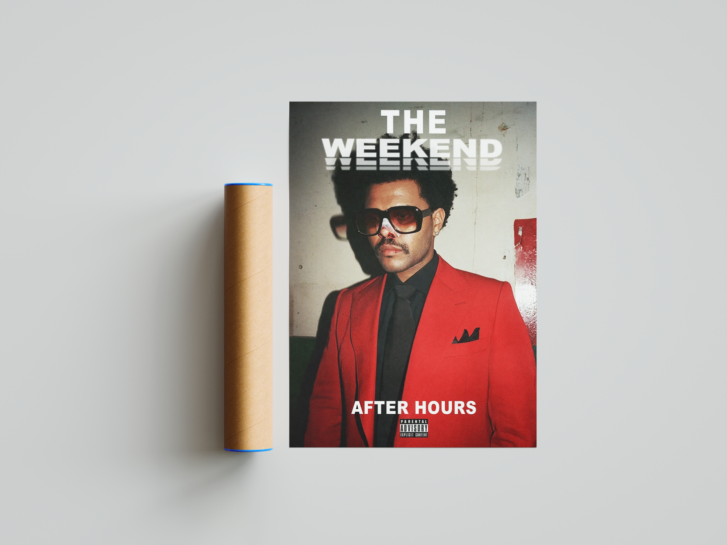 The Weeknd 'After Hours' Poster