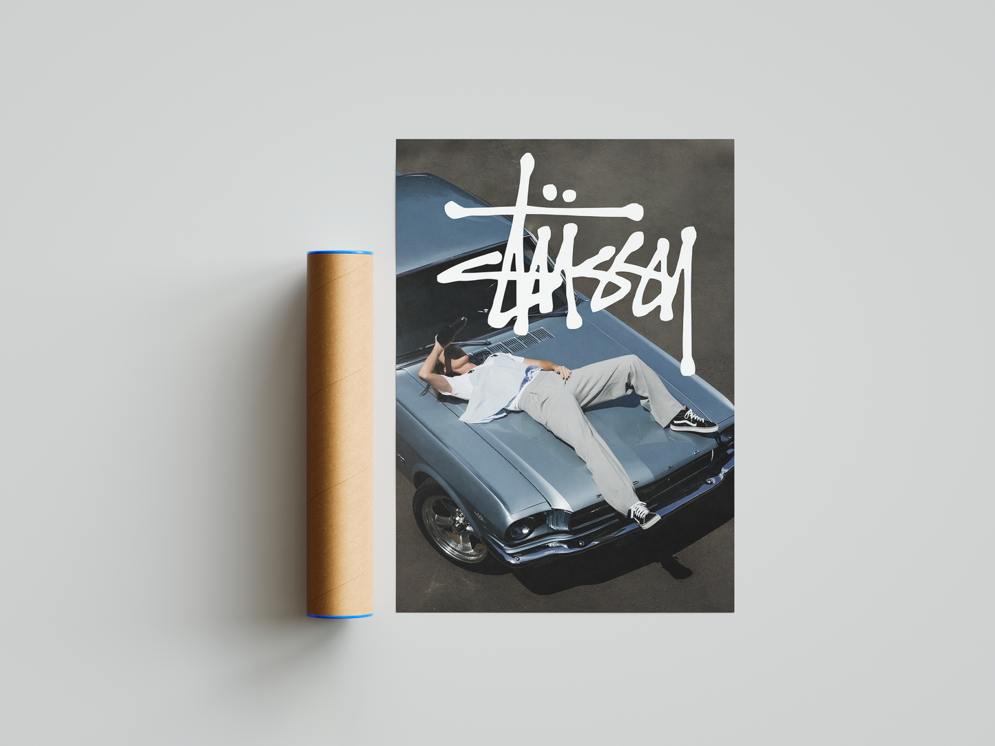 Stussy Mustang Poster