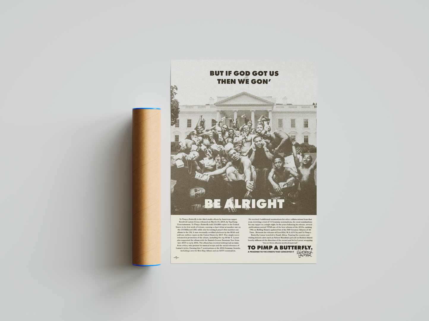 Kendrick Lamar 'We Gon Be Alright' Poster