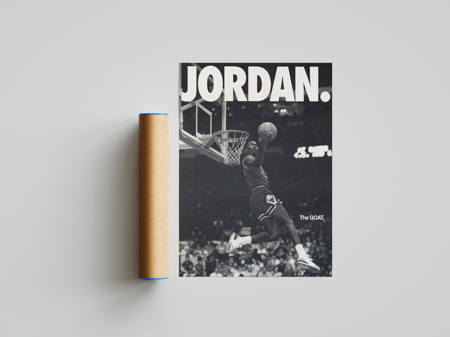 Michael Jordan 'The Goat' Poster