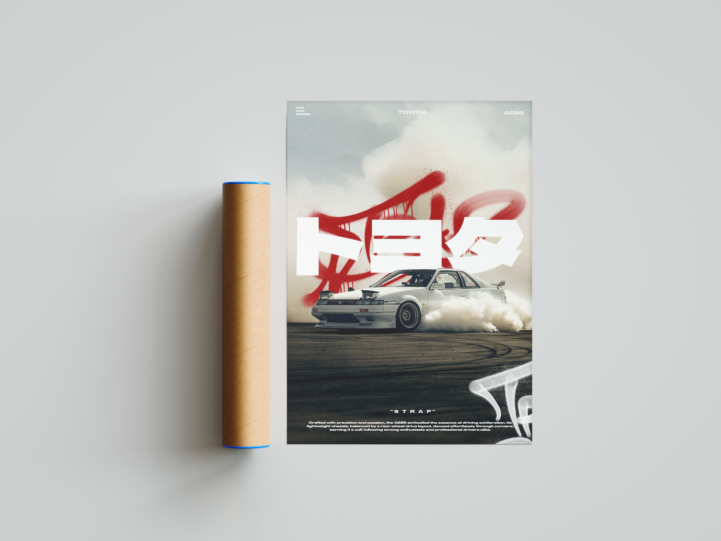 Toyota AE86 Poster