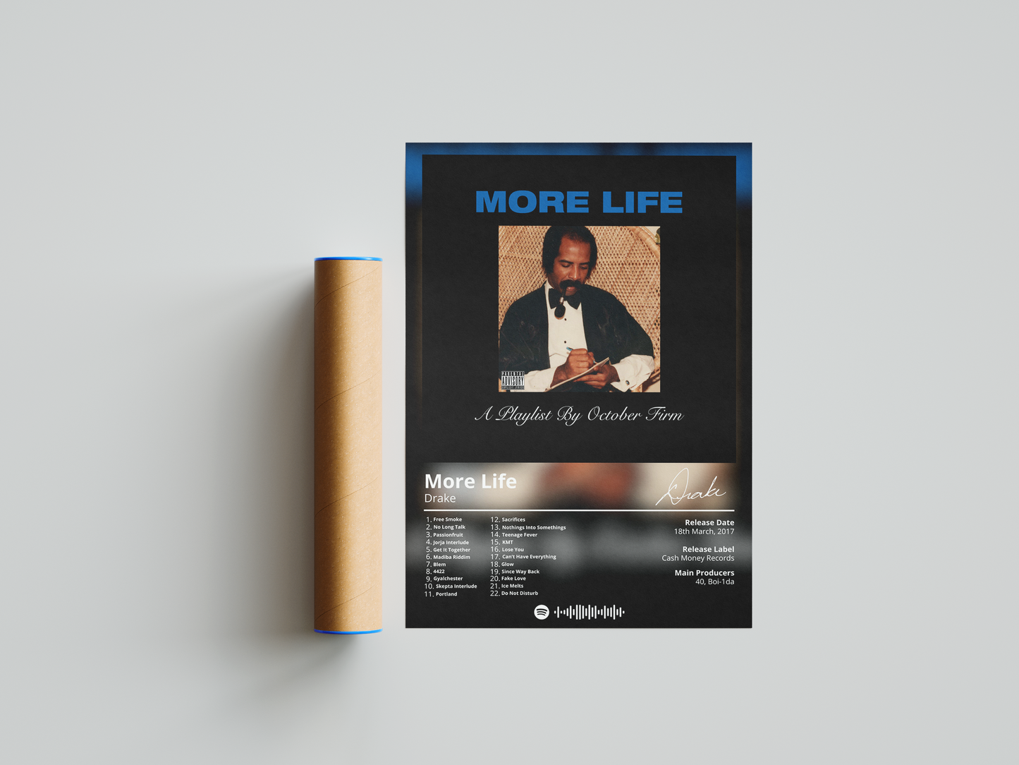 Drake - "More Life" Album Poster