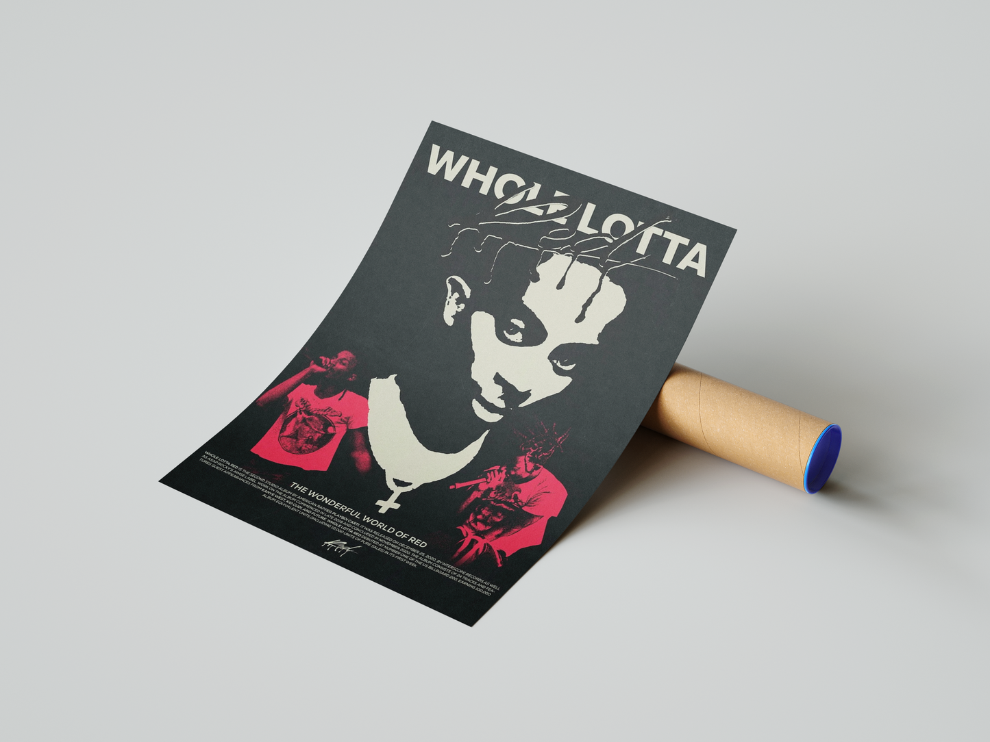 Playboi Carti 'Whole Lotta Red' Focus Poster