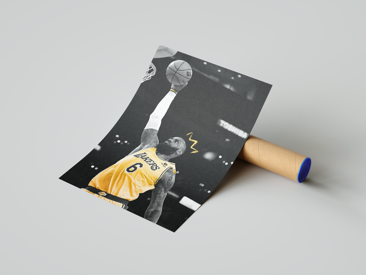 Lebron James 'KING' Poster