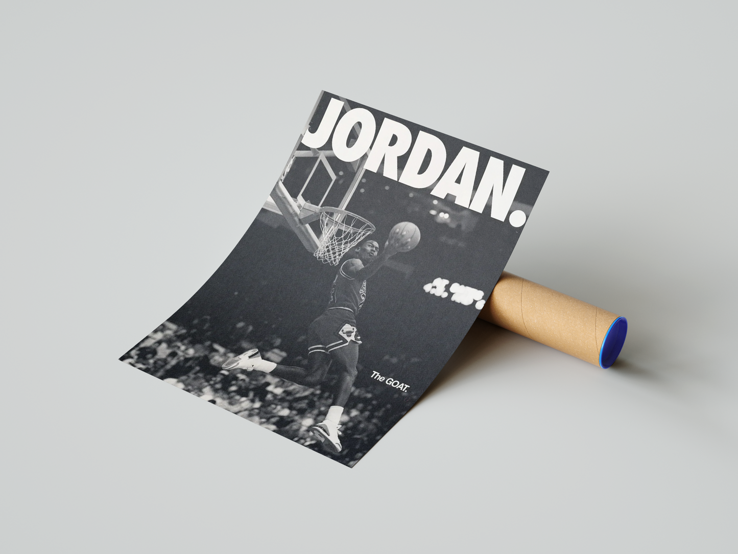 Michael Jordan 'The Goat' Poster