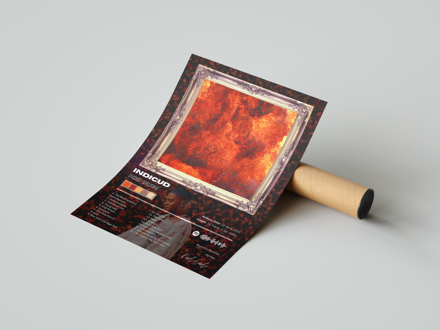 Kid Cudi 'Indicud' Album Poster