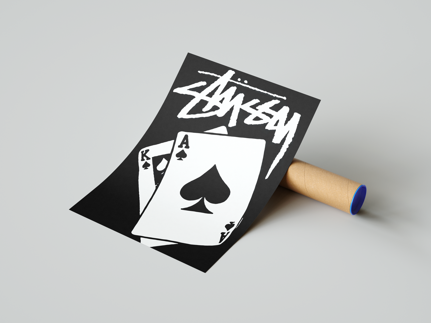 Stussy Ace King Poster