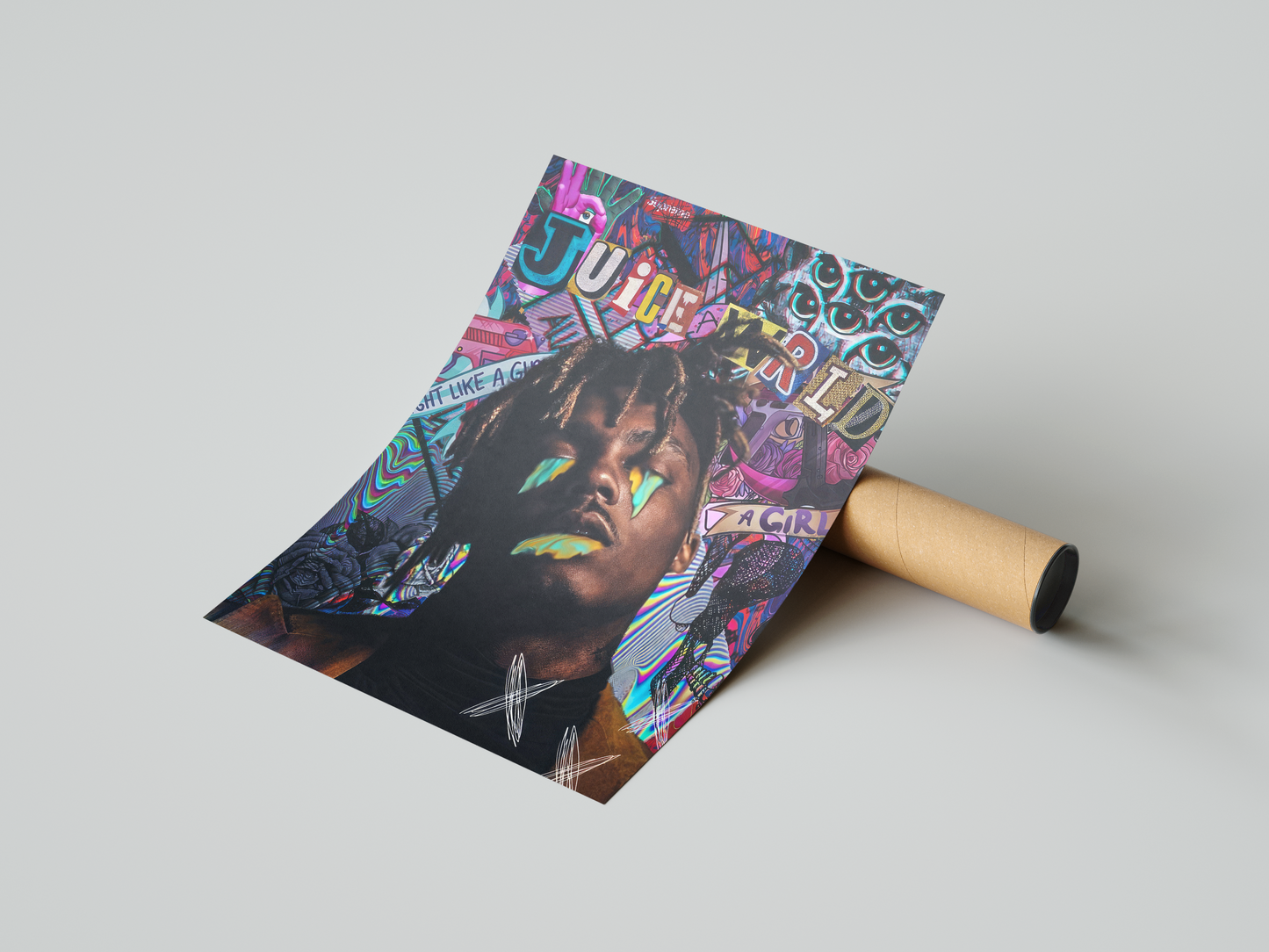 Juice WRLD 'Paint' Poster