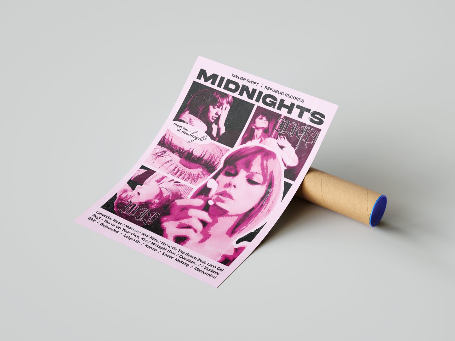 Taylor Swift 'Midnights' Poster