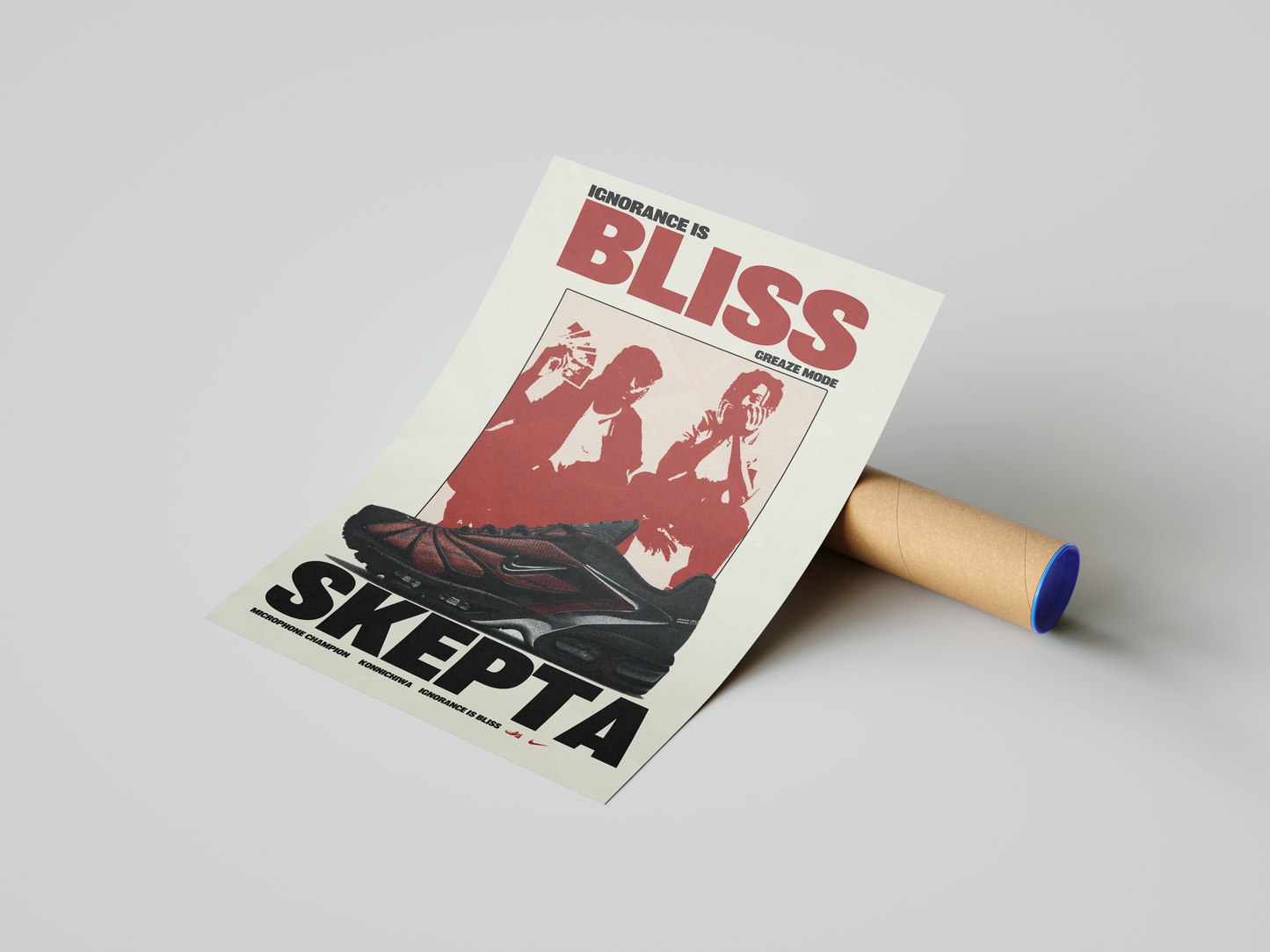 Skepta - Ignorance Is Bliss Sneaker Poster