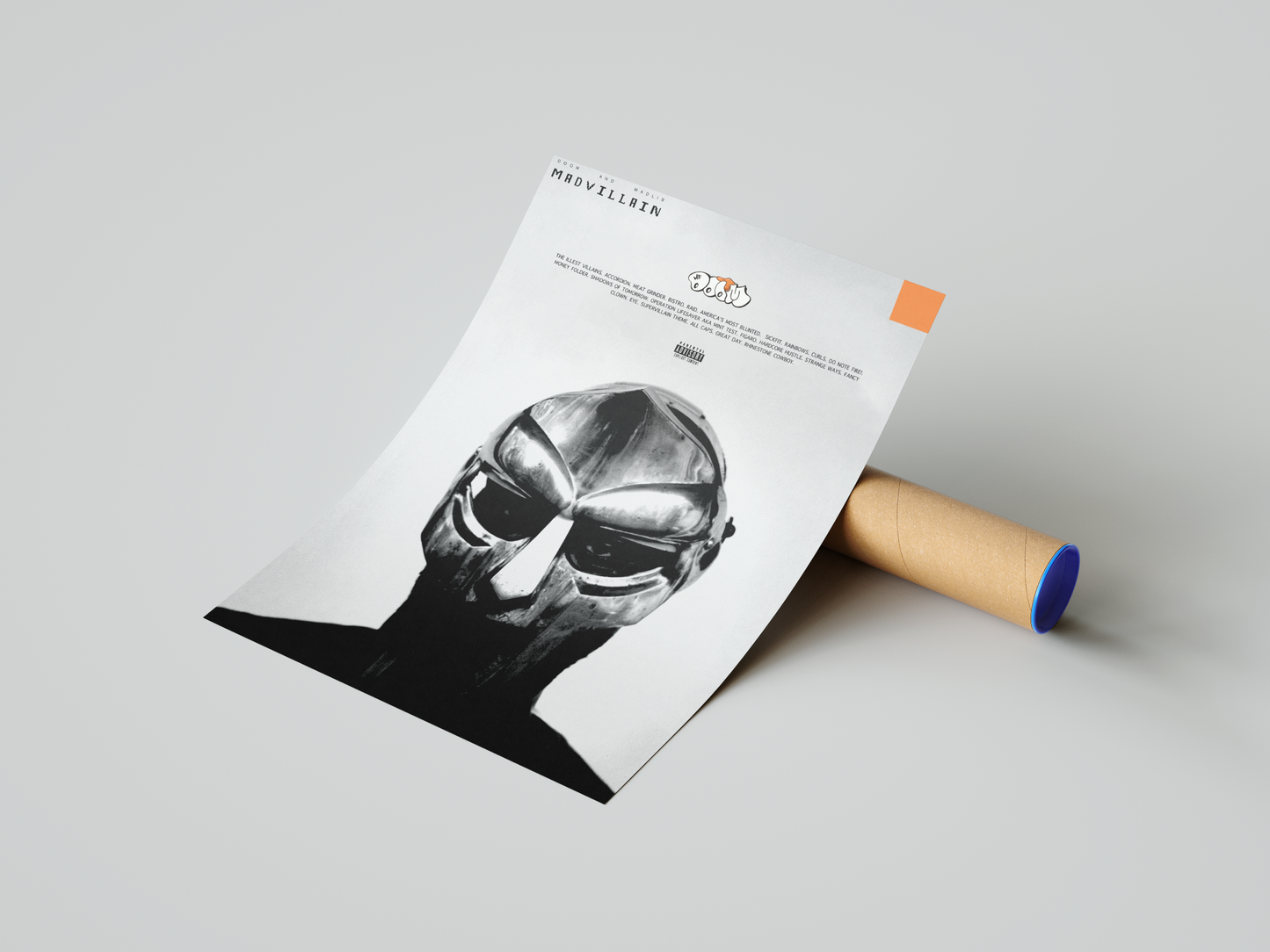 MF Doom 'MadVillain' Poster