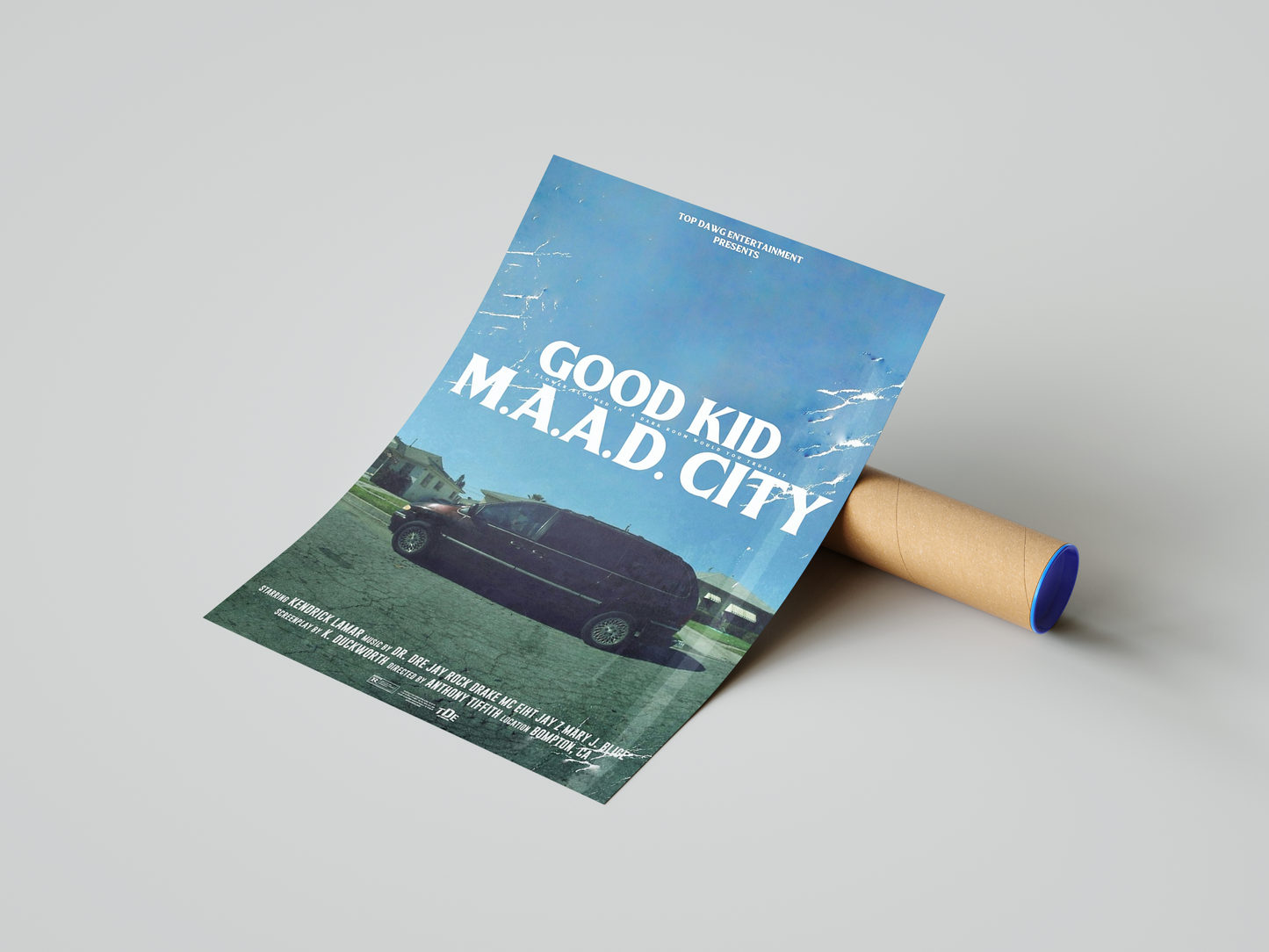 Kendrick Lamar 'Good Kid MAAD City' Poster