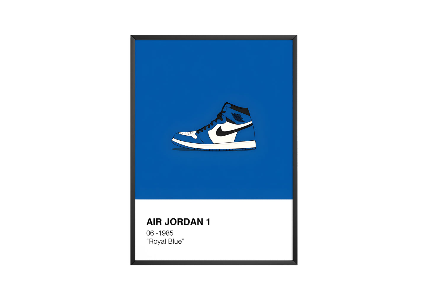 Jordan 1 Blue Poster