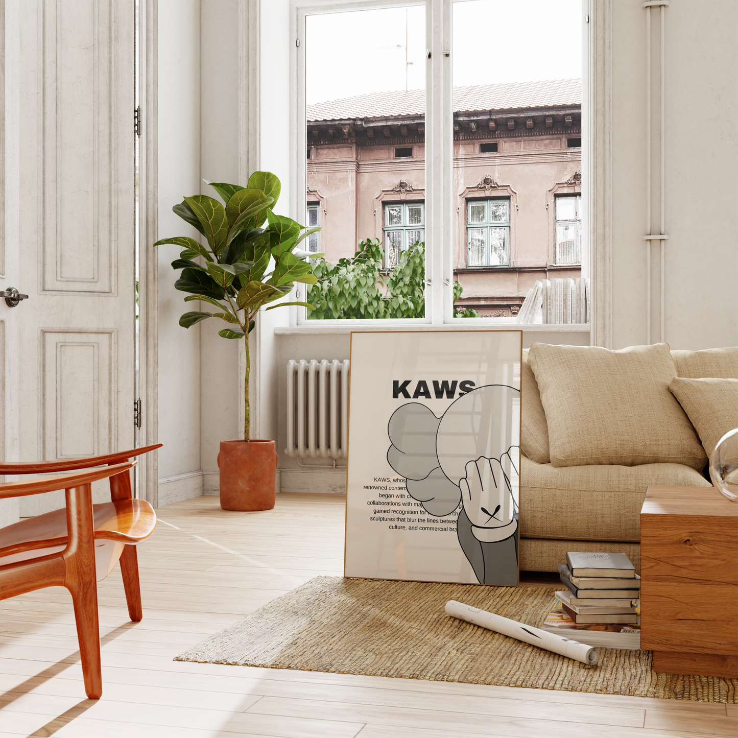 KAWS Aesthetic Poster Set