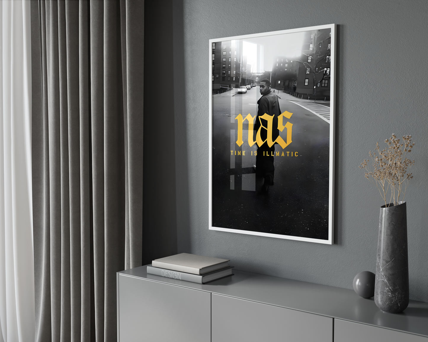 Nas - Illmatic Streets Poster