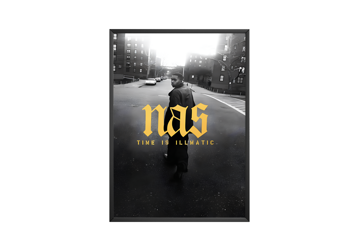 Nas - Illmatic Streets Poster