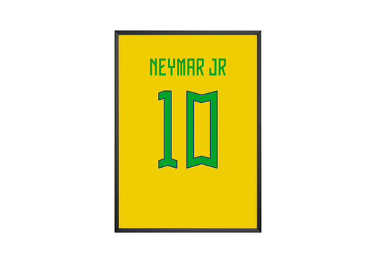 Neymar Jr Brazil Jersey