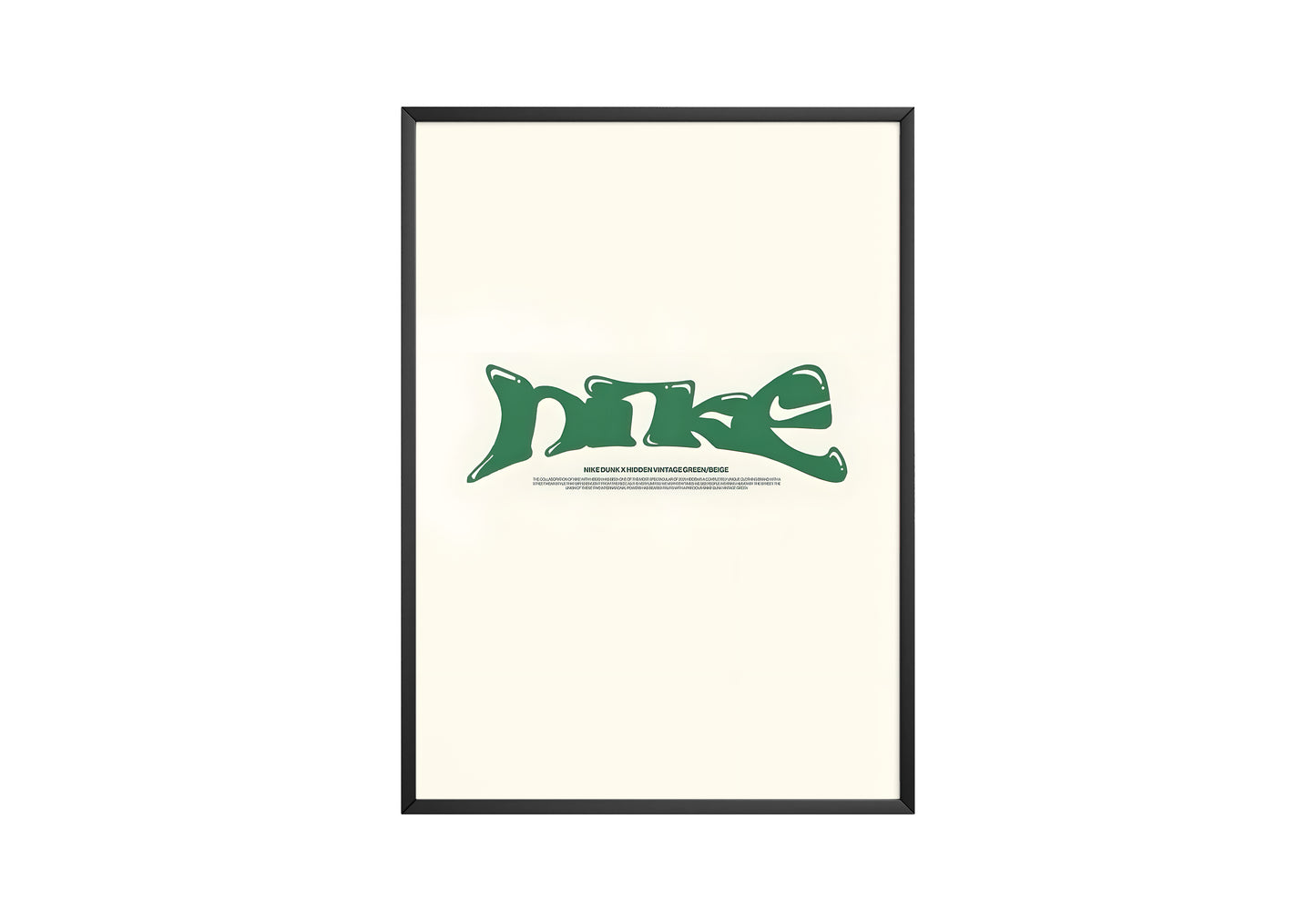 Nike Green Poster