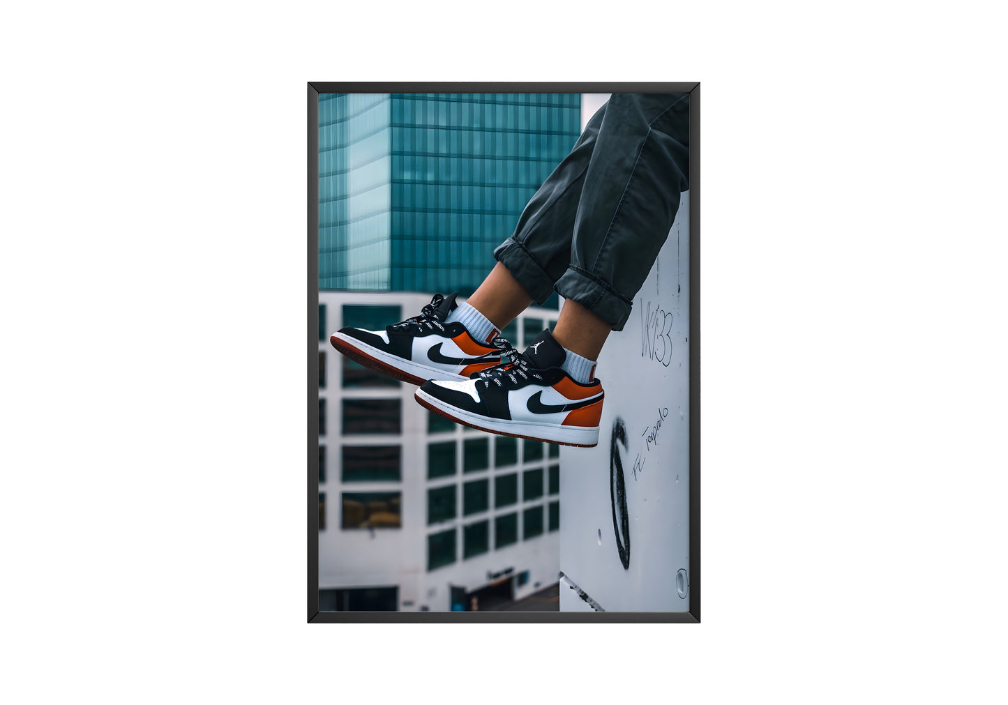 Nike Shoes High-Rise Poster