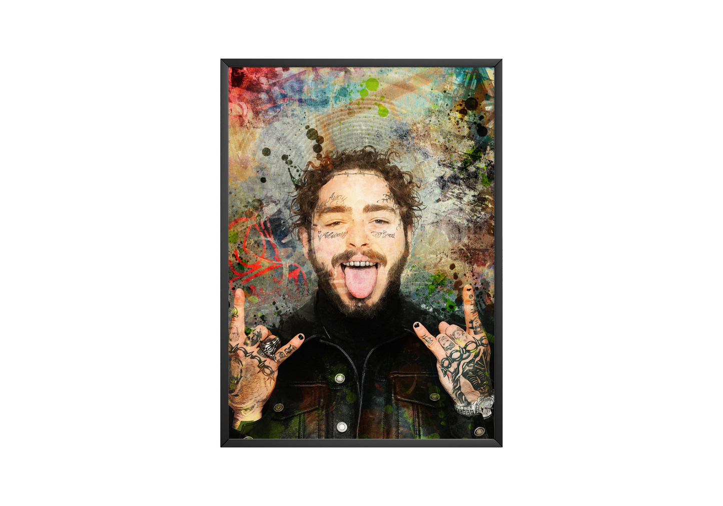 Post Malone - Graffiti Poster