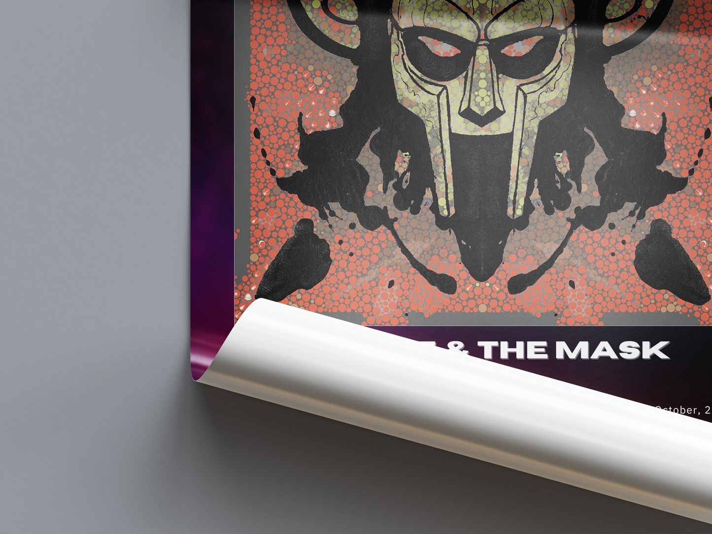 MF DOOM 'THE MOUSE & THE MASK' Album Poster