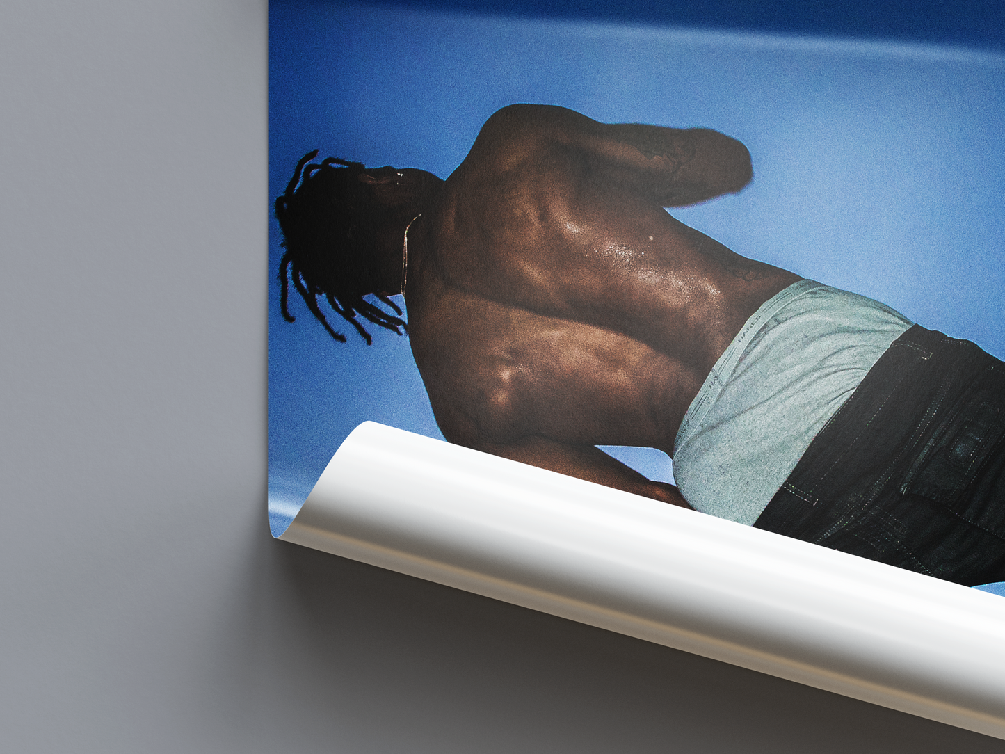 Travis Scott 'Days Before Rodeo' Spotify Poster