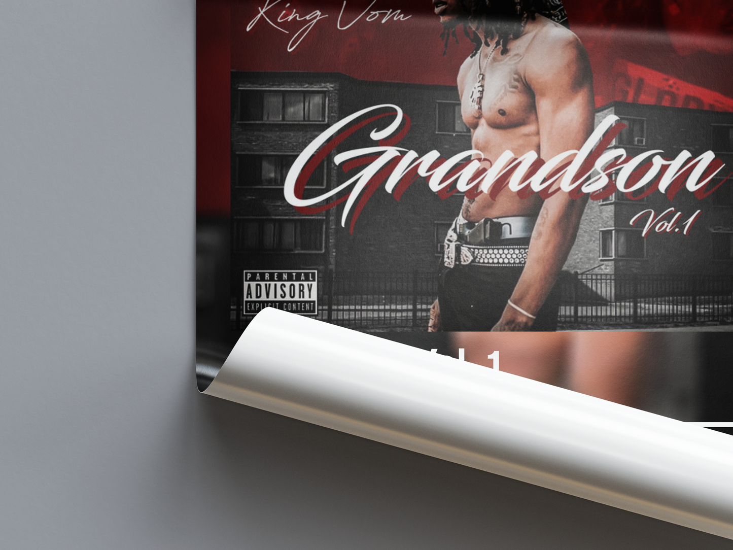 King Von 'Grandson Vol. 1' Album Poster