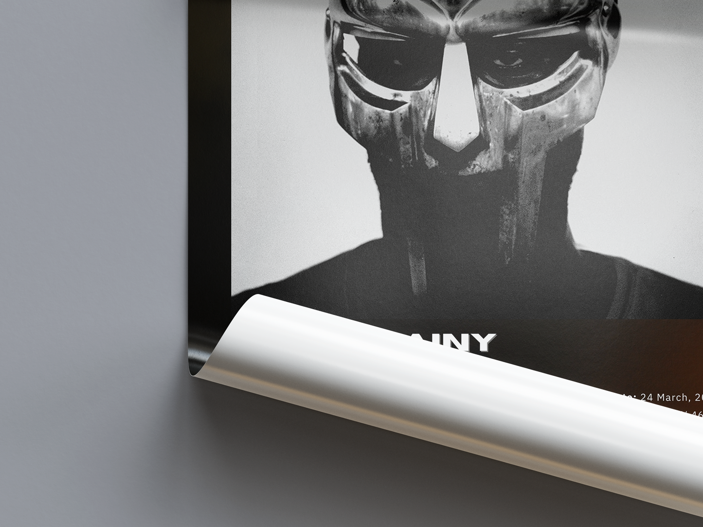 MF DOOM 'Madvillainy' Album Poster