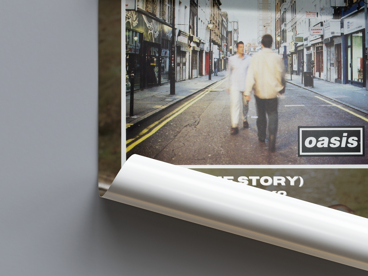 Oasis '(What's The Story) Morning Glory?' Album Poster