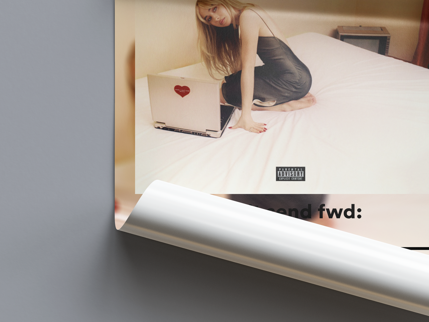 Sabrina Carpenter 'emails i cant send fwd' Album Poster