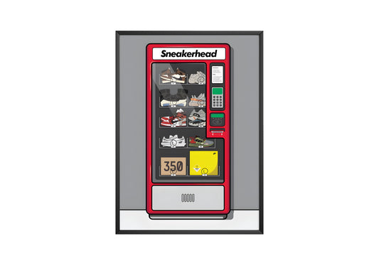 Sneaker Vending Machine Poster