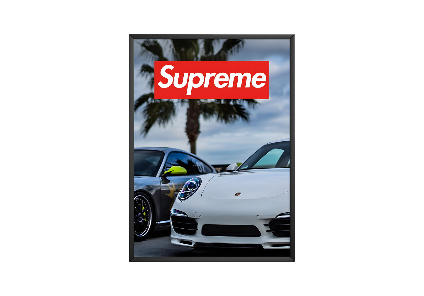 Supreme Porsche Poster