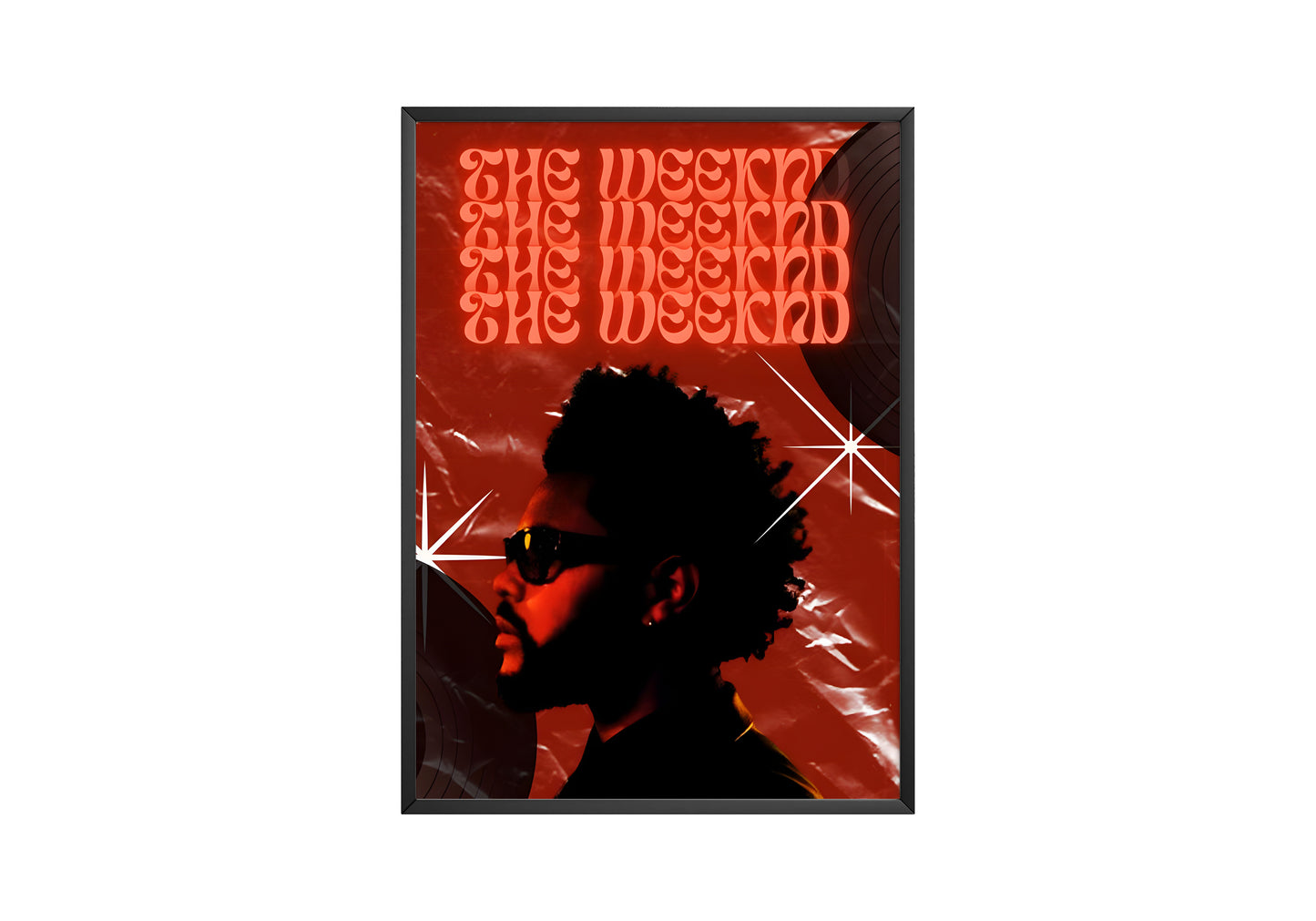 The Weeknd 'Visions' Poster