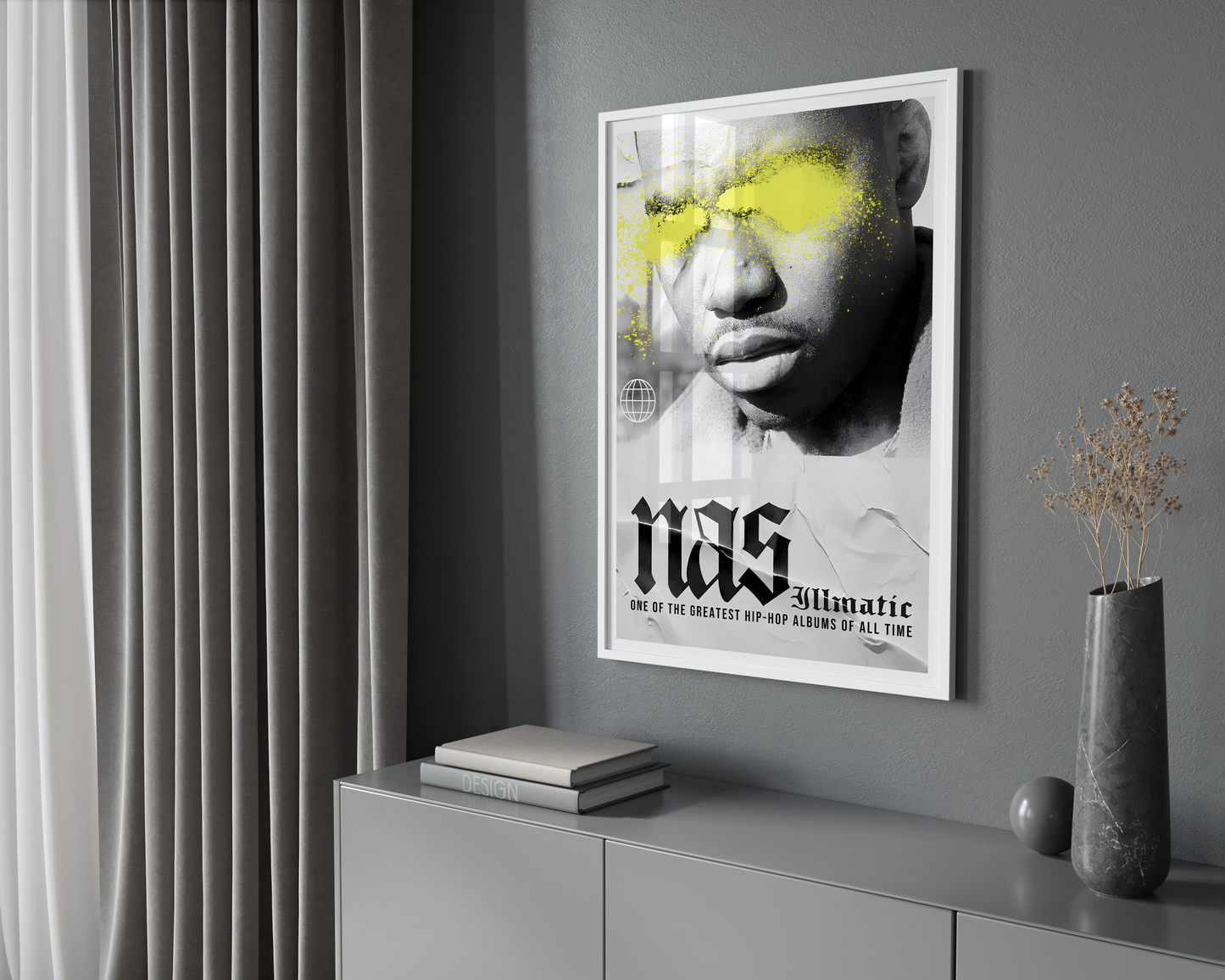 Nas - Illmatic Eyes Poster