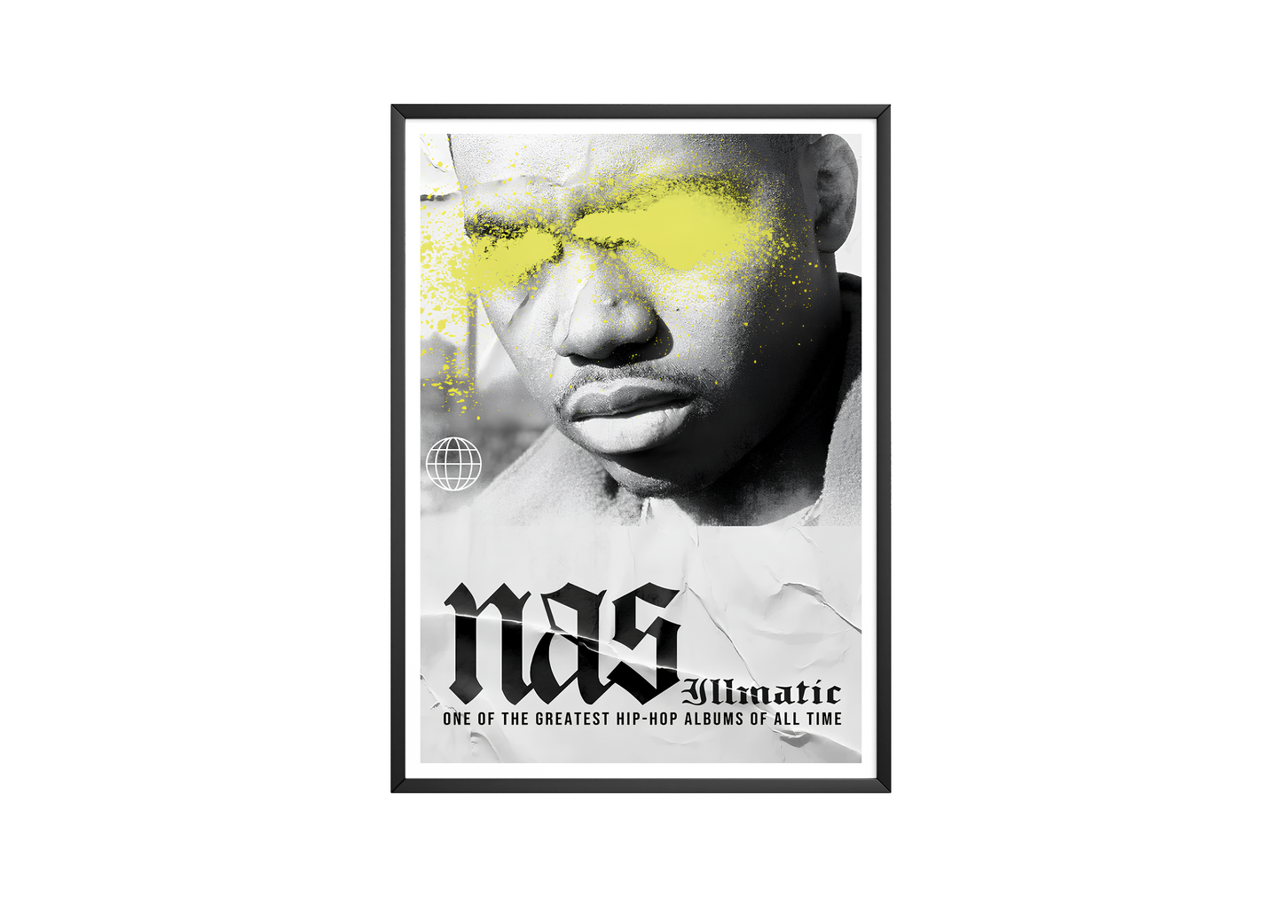 Nas - Illmatic Eyes Poster