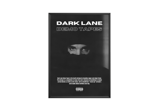 Drake - "Dark Lane Demo Tapes" Poster