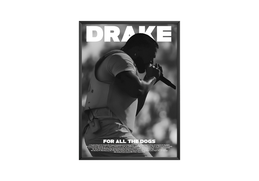 Drake 'For All The Dogs' Poster