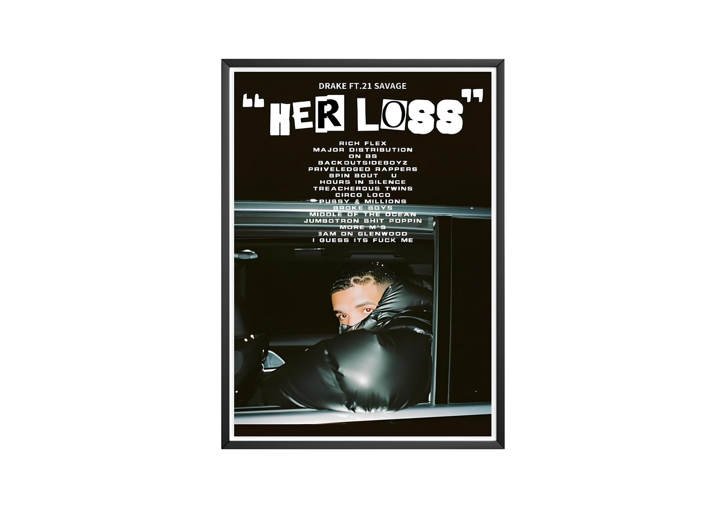 Drake 'Her Loss' Poster